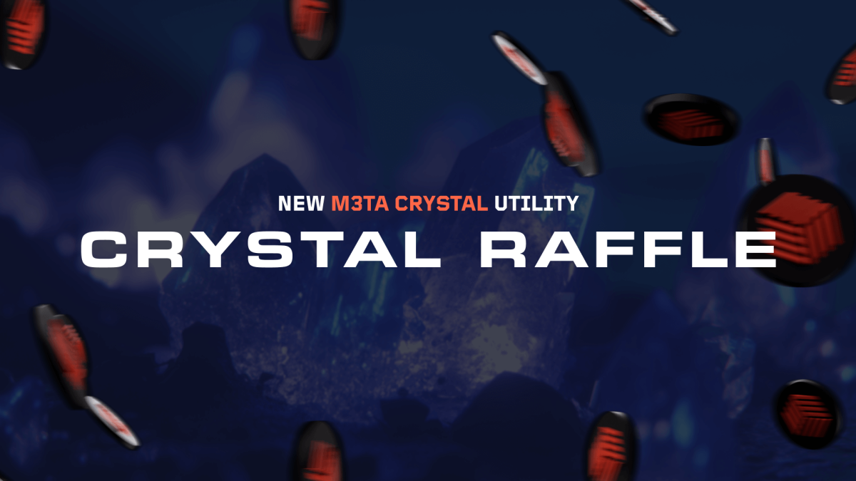 Introducing the New M3ta Crystal Utility: Weekly Crystal Raffle